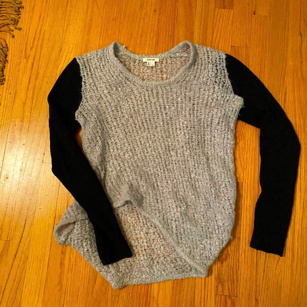 Helmut Lang geometric sweater